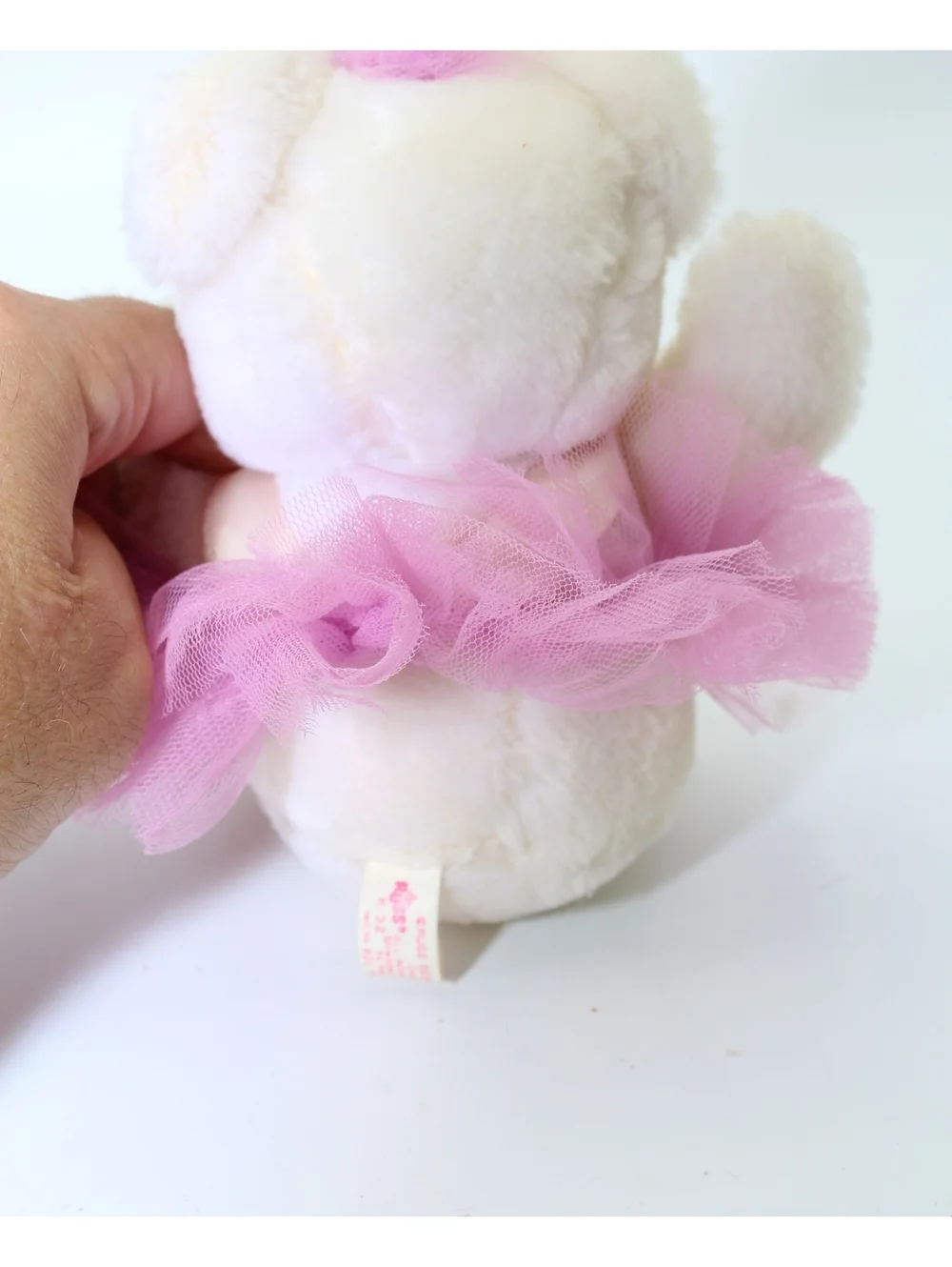 Vintage 1980s Russ Berrie Teddy Bears 817 & 820 Ballerina Plush Doll 5